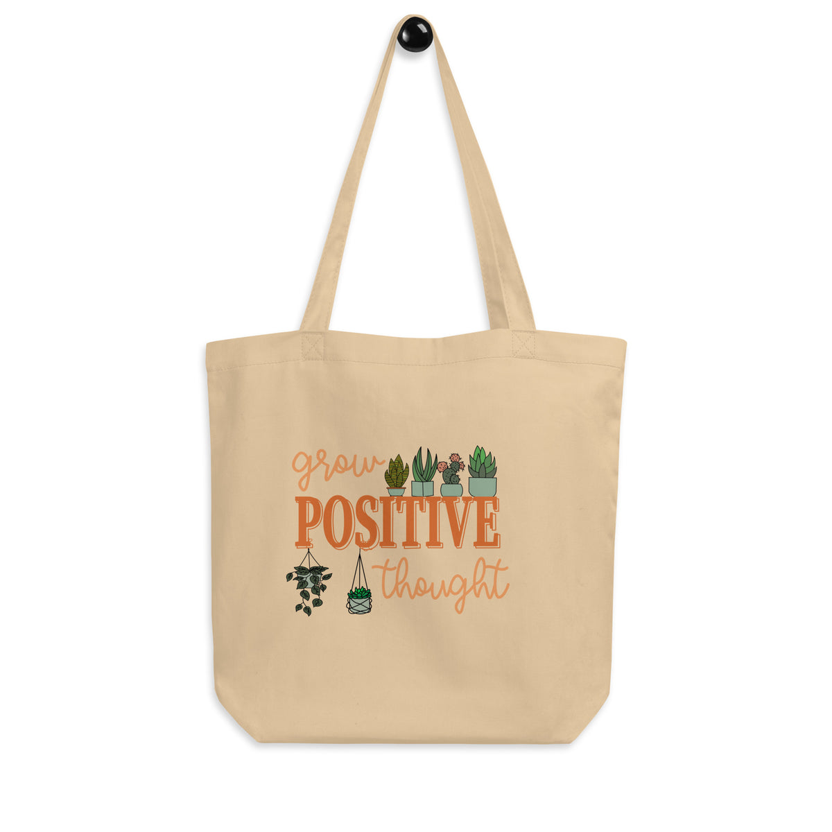 Grow Positive Thoughts Eco Tote Bag