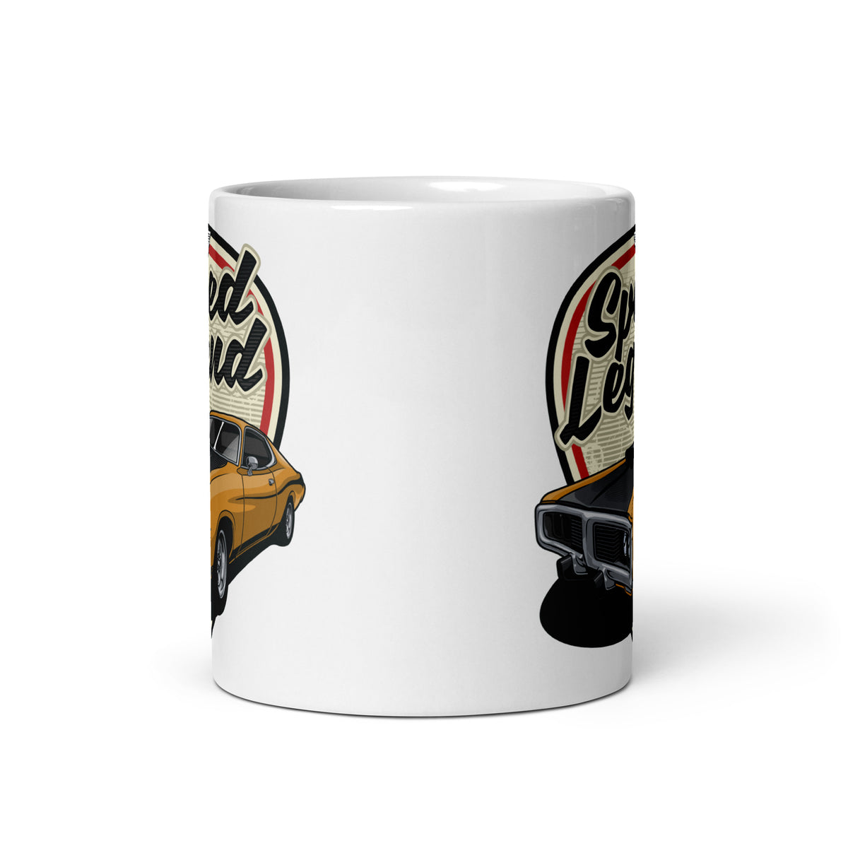 Speed Master White Glossy Mug